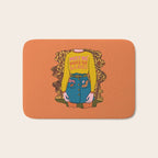 Meet Me Under the Leaves Bath Mat Gallery Image 1