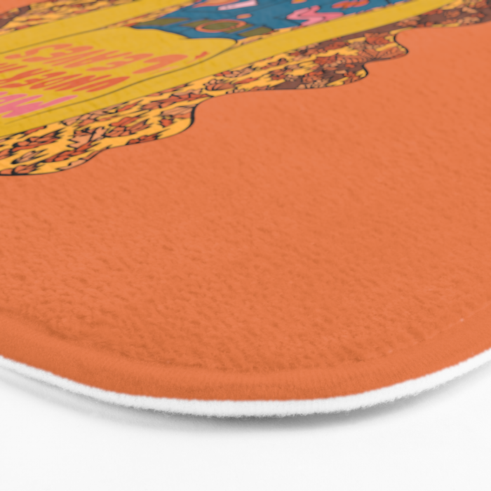Meet Me Under the Leaves Bath Mat Gallery Image 3