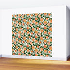 GEORGIA PEACHES Watercolor Peach Print Wall Mural Gallery Image 2