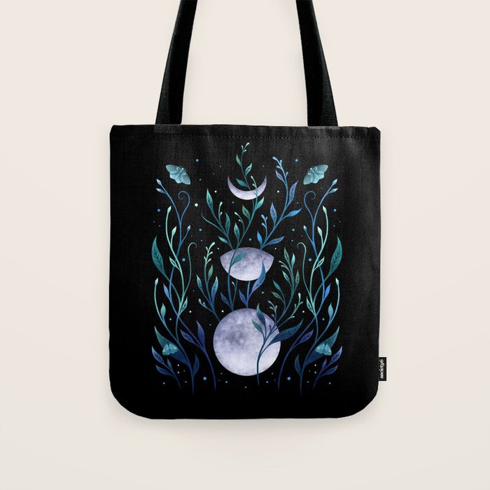 Phase & Grow - Teal Tote Bag Gallery Image 1