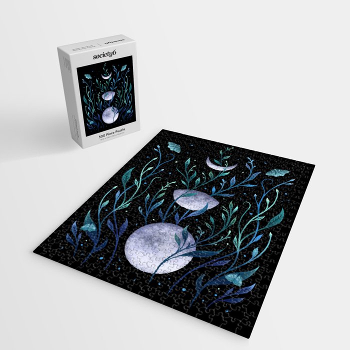 Phase & Grow - Teal Jigsaw Puzzle Gallery Image 2