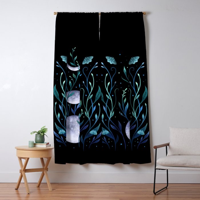 Phase & Grow - Teal Window Curtain Gallery Image 5