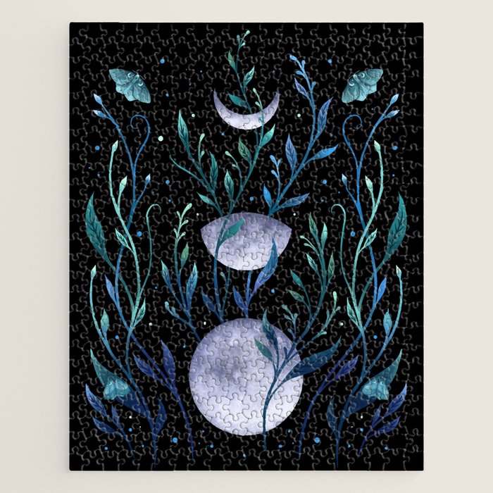 Phase & Grow - Teal Jigsaw Puzzle Gallery Image 1