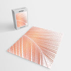 Palm leaf - copper pink Jigsaw Puzzle Gallery Image 2