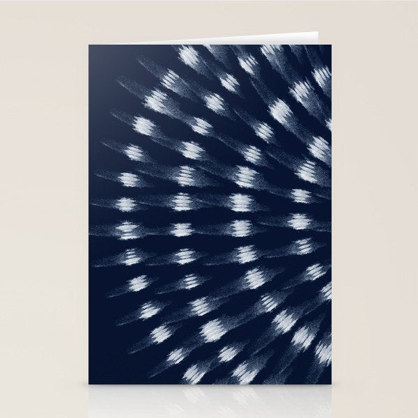Shibori tie dye I Stationery Card Gallery Image 1