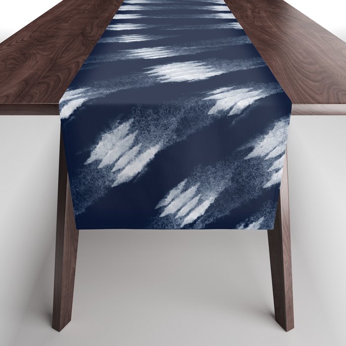 Shibori tie dye I Table Runner Gallery Image 1
