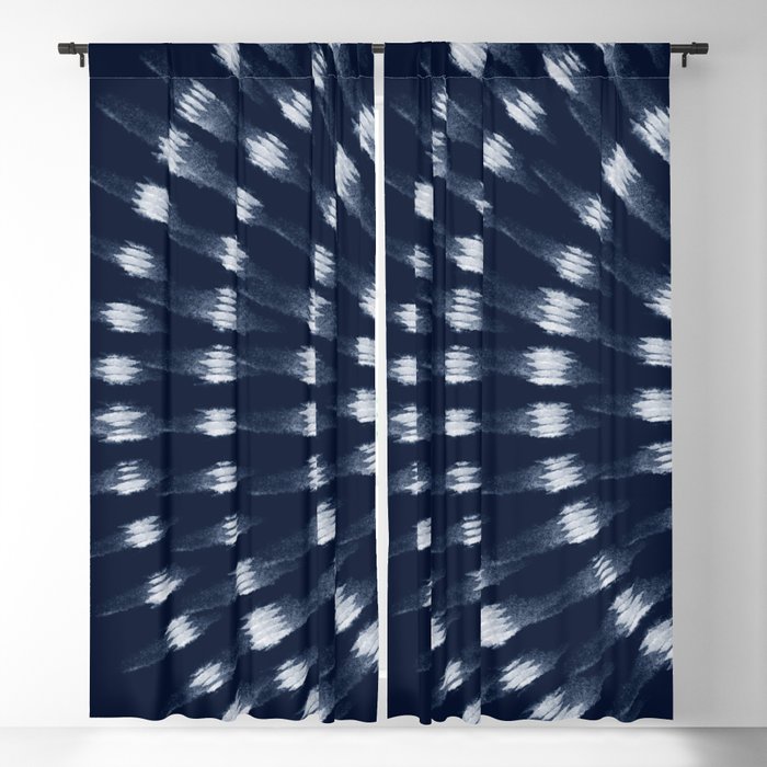 Shibori tie dye I Window Curtain Gallery Image 5