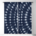 Shibori tie dye I Window Curtain Gallery Image 5