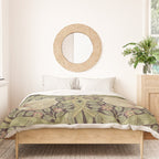 William Morris Vintage Pimpernel Bullrush Russet Duvet Cover Gallery Image 3