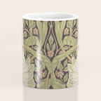 William Morris Vintage Pimpernel Bullrush Russet Coffee Mug Gallery Image 4