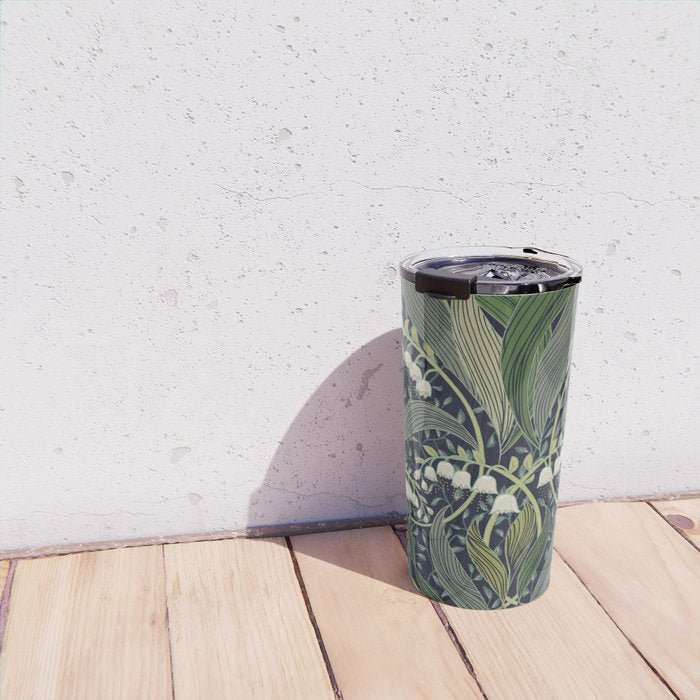 Wonderful poisonous lily of the valley Travel Mug Gallery Image 4