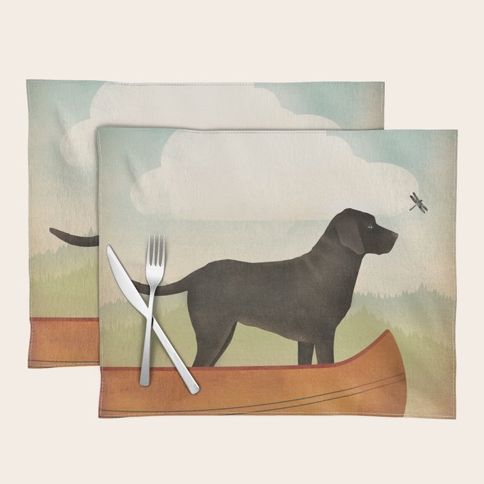 Black Dog Canoe '22 Placemat Gallery Image 1
