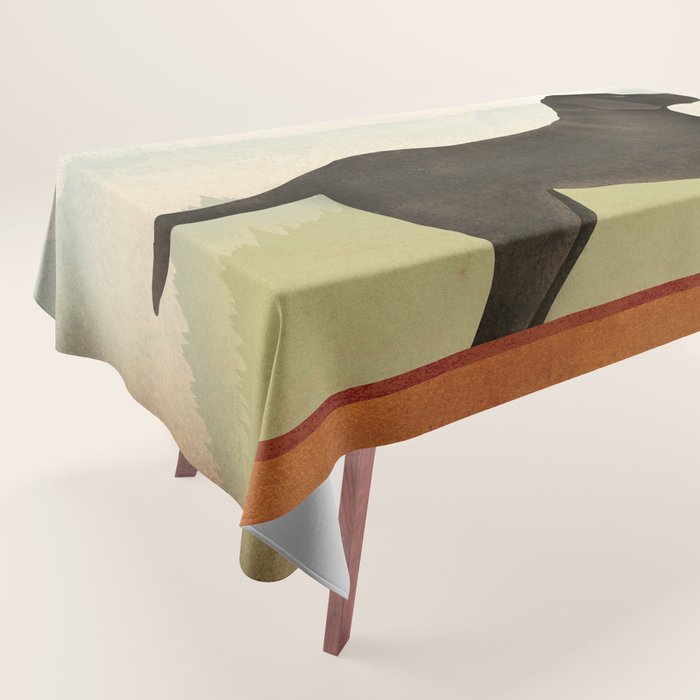 Black Dog Canoe '22 Tablecloth Gallery Image 1
