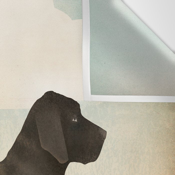 Black Dog Canoe '22 Wall Tapestry Gallery Image 3
