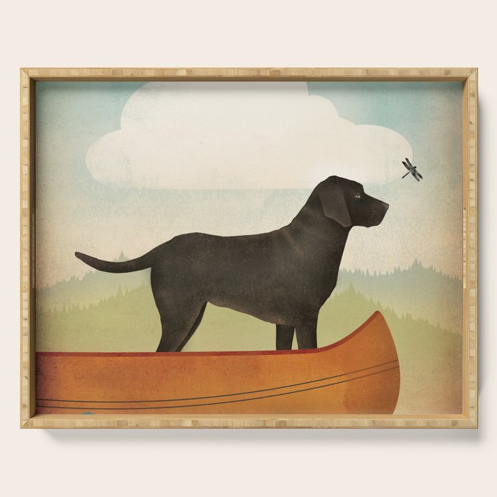 Black Dog Canoe '22 Serving Tray Gallery Image 1