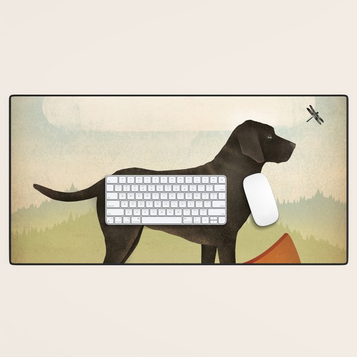 Black Dog Canoe '22 Desk Mat Gallery Image 1