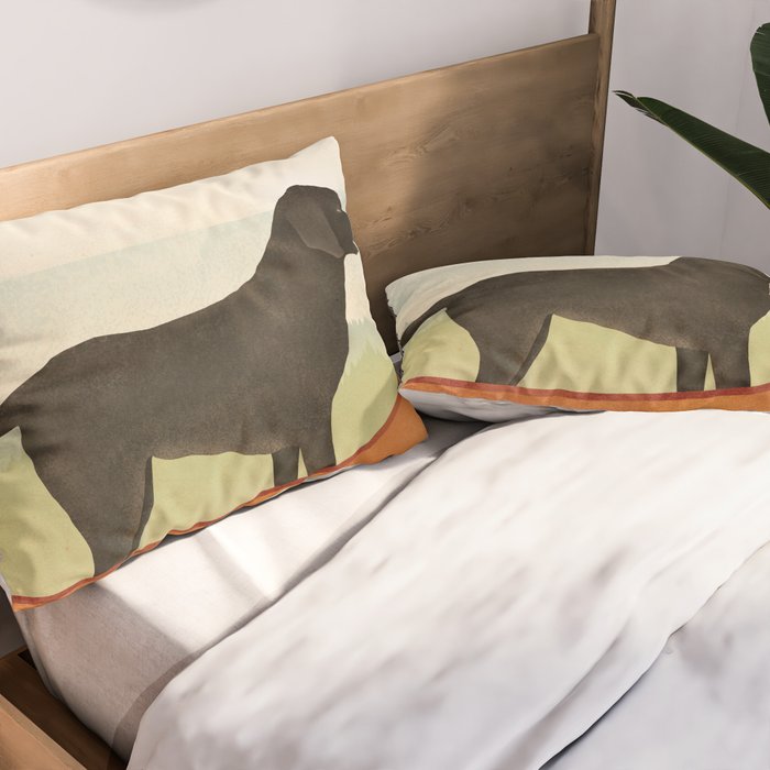 Black Dog Canoe '22 Pillow Sham Gallery Image 2