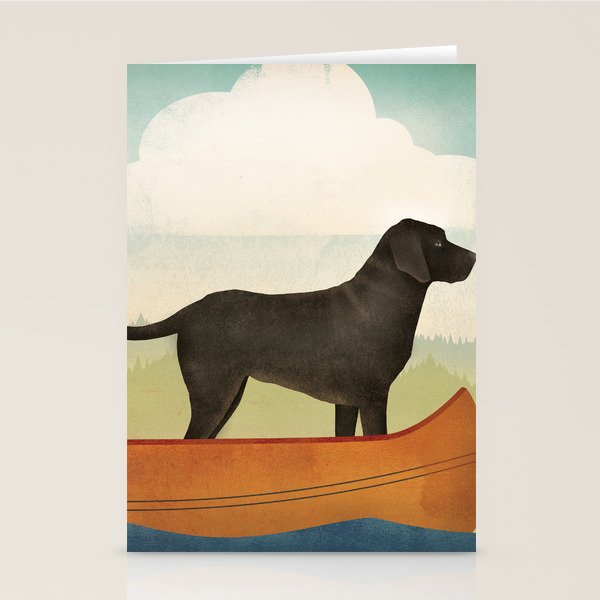 Black Dog Canoe '22 Stationery Card Gallery Image 2
