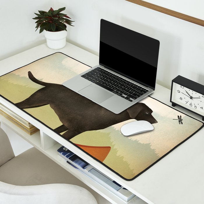 Black Dog Canoe '22 Desk Mat Gallery Image 2