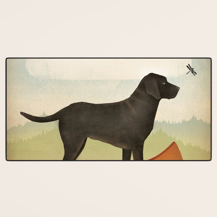 Black Dog Canoe '22 Desk Mat Gallery Image 3