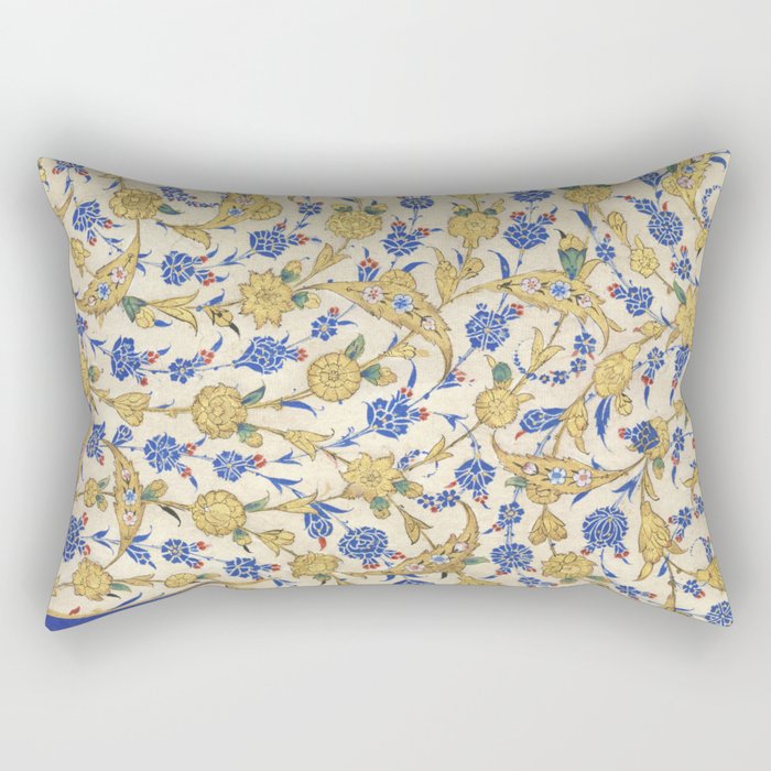 Antique Turkish Pattern Rectangular Pillow Gallery Image 2