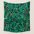 Dark Hedgerow Wall Tapestry Gallery Image 4