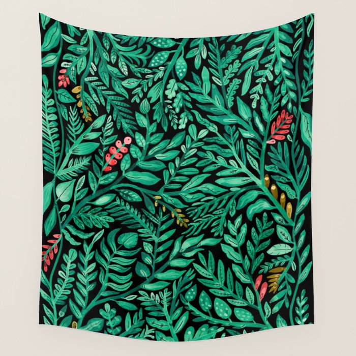 Dark Hedgerow Wall Tapestry Gallery Image 4