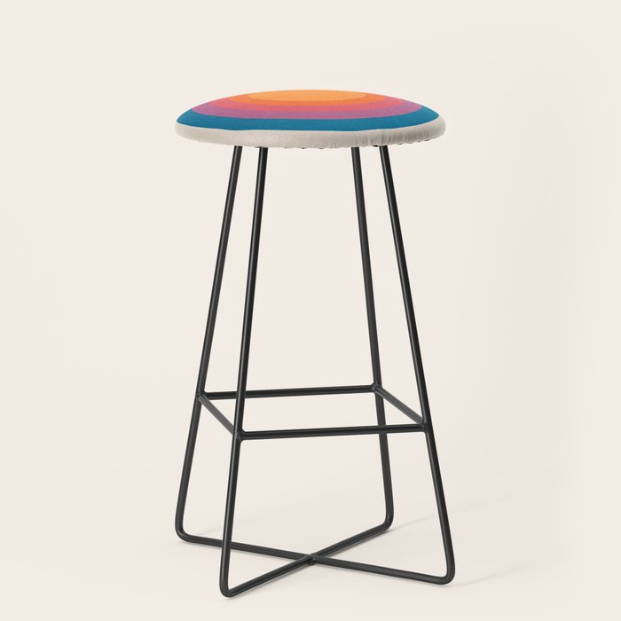 Vintage California Sun Stool Gallery Image 1