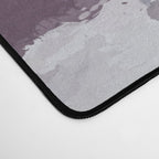 Modern Contemporary soft Pastel Pink Grey Abstract Desk Mat Gallery Image 4