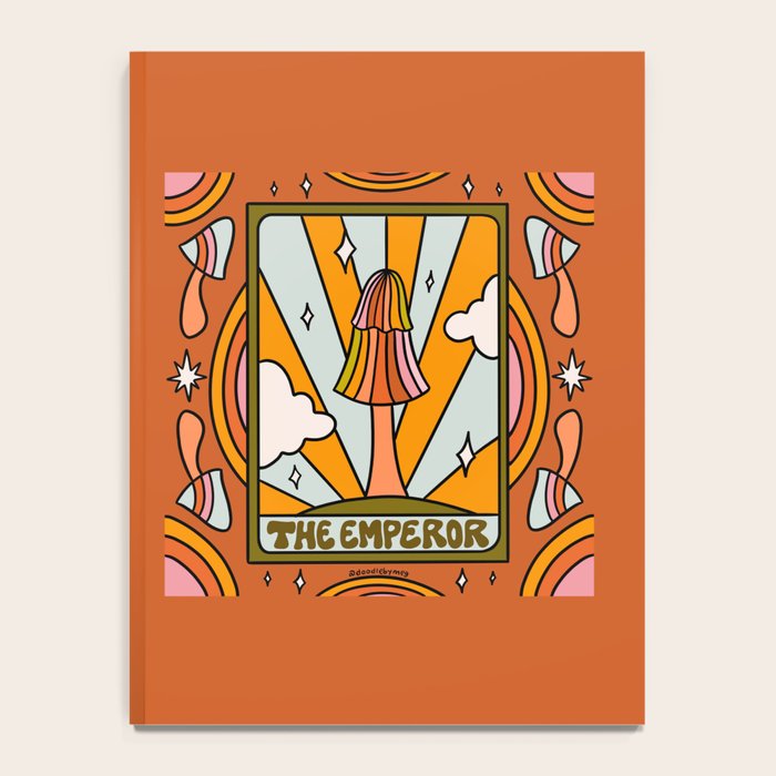 3. The Emperor Mushroom Notebook Gallery Image 4