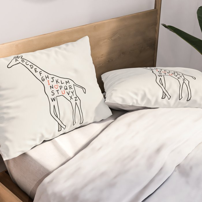 I love you as high as I can reach Pillow Sham Gallery Image 2