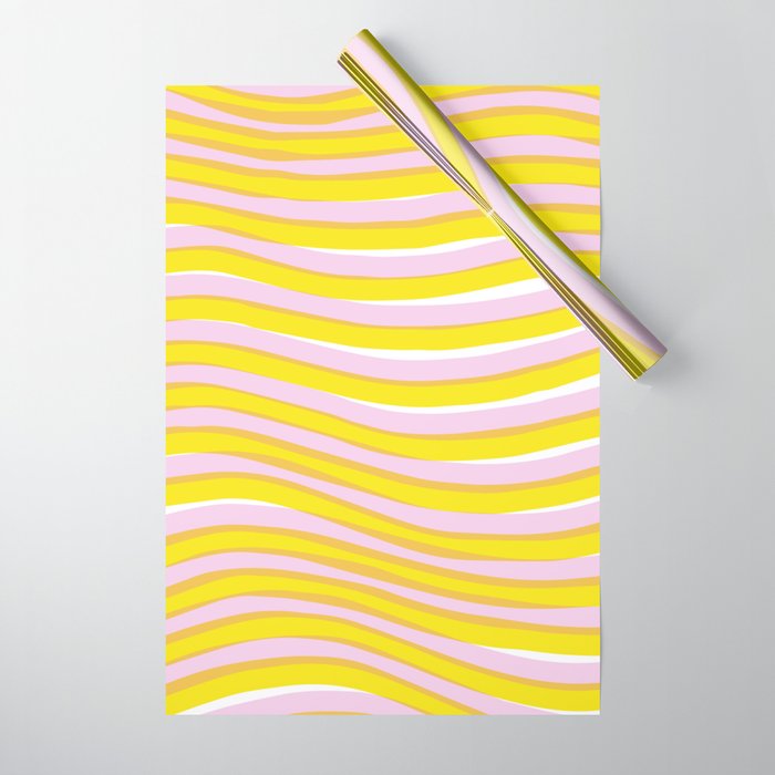 waves at sunrise Wrapping Paper Gallery Image 1