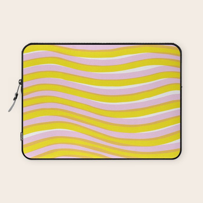 waves at sunrise Laptop Sleeve Gallery Image 1
