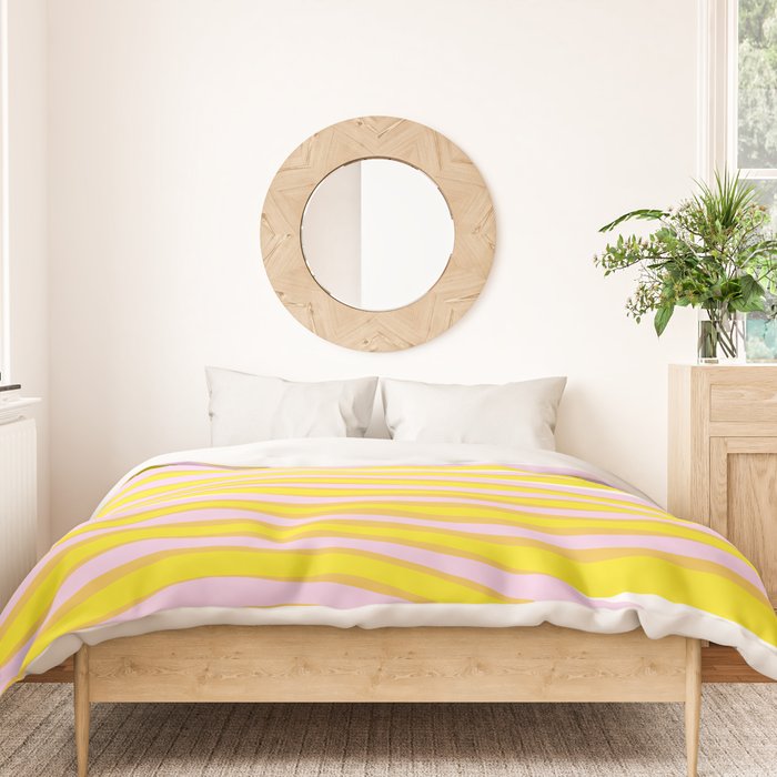 waves at sunrise Duvet Cover Gallery Image 3