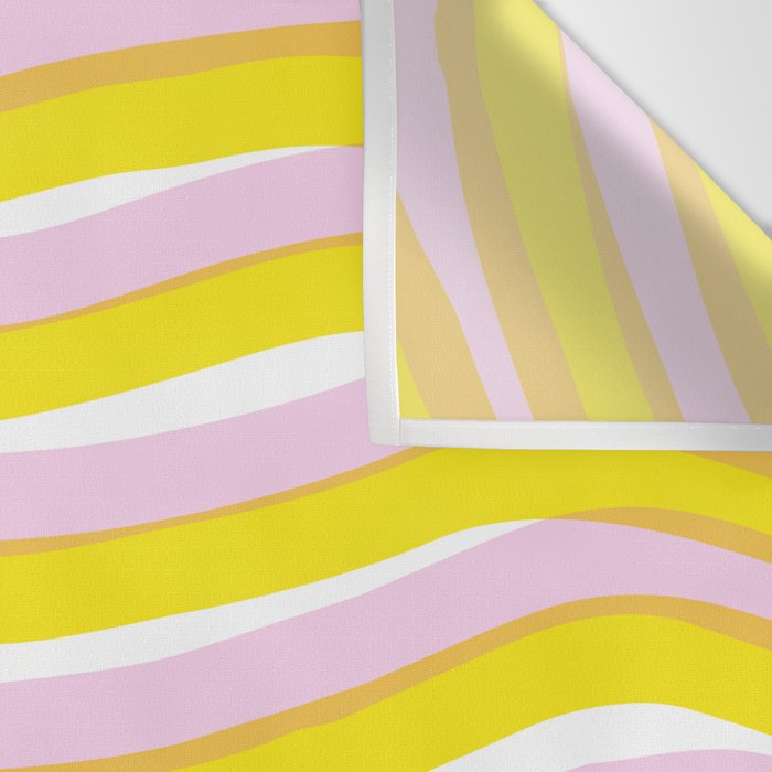 waves at sunrise Wall Tapestry Gallery Image 3