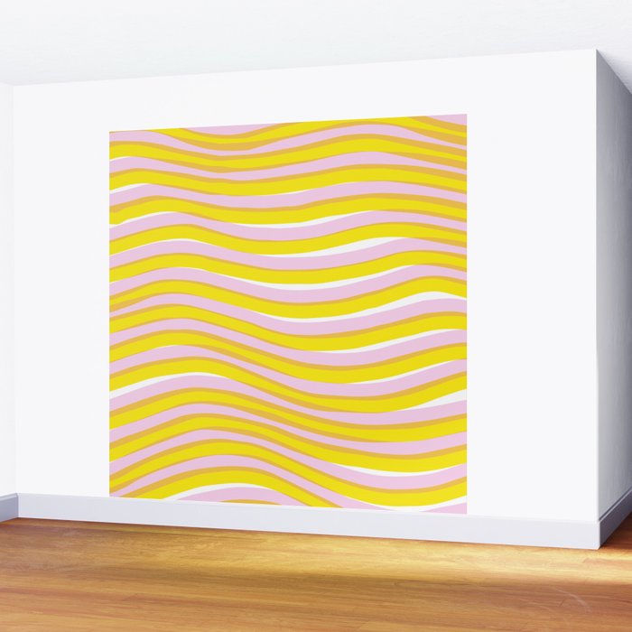waves at sunrise Wall Mural Gallery Image 2