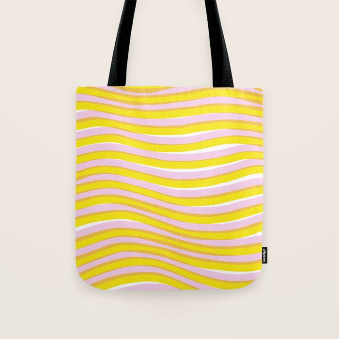 waves at sunrise Tote Bag Gallery Image 1