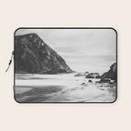 Big Sur Black and White Laptop Sleeve Gallery Image 1