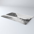 Big Sur Black and White Rug Gallery Image 3