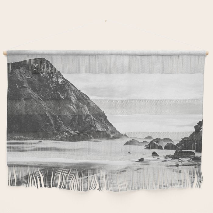 Big Sur Black and White Wall Hanging Gallery Image 1