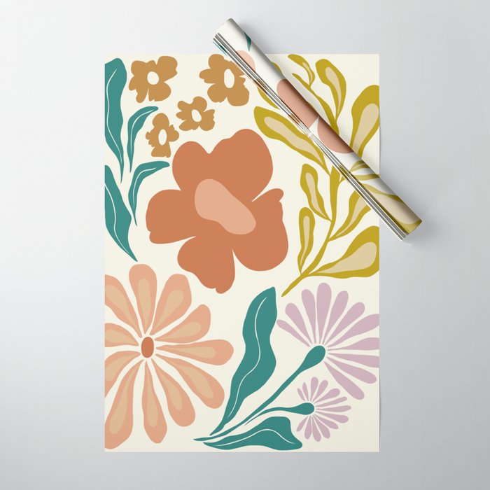 Timeless Petals Wrapping Paper Gallery Image 1