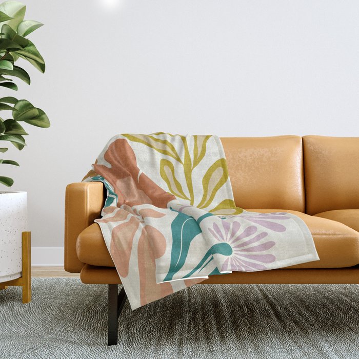 Timeless Petals Throw Blanket Gallery Image 1