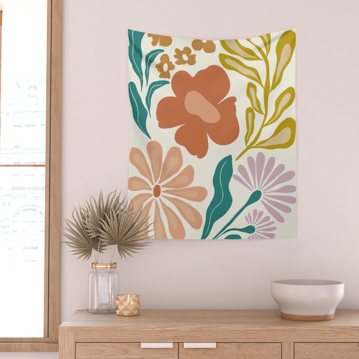 Timeless Petals Wall Tapestry Gallery Image 2