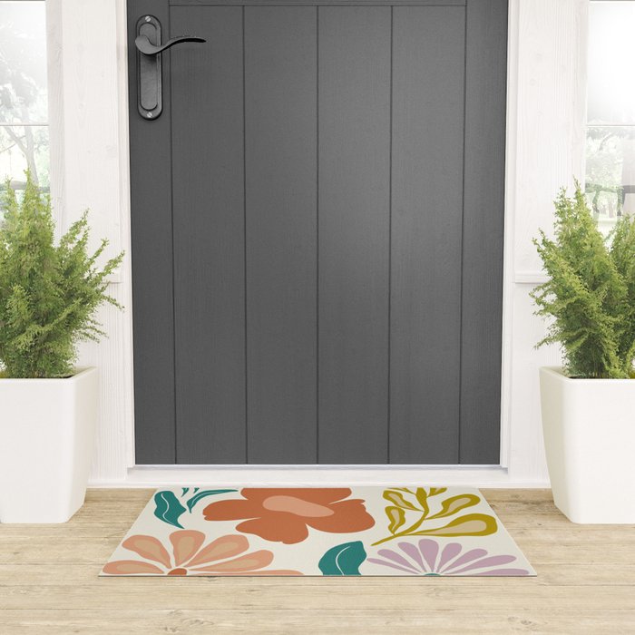 Timeless Petals Welcome Mat Gallery Image 3