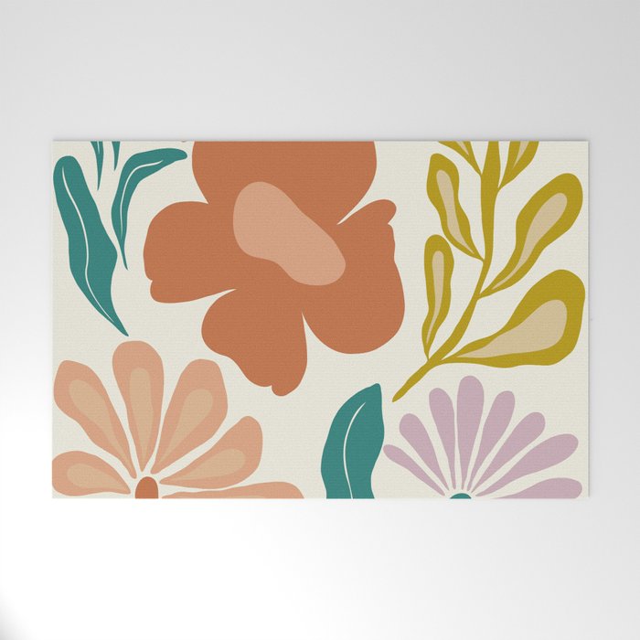 Timeless Petals Welcome Mat Gallery Image 1