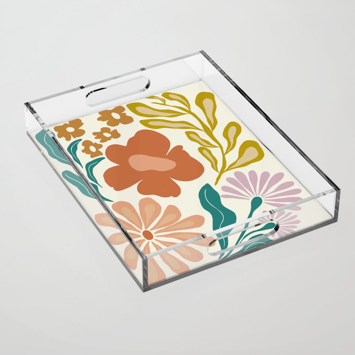 Timeless Petals Acrylic Tray Gallery Image 1
