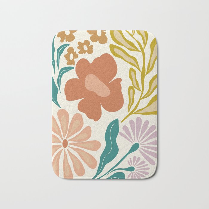 Timeless Petals Bath Mat Gallery Image 1