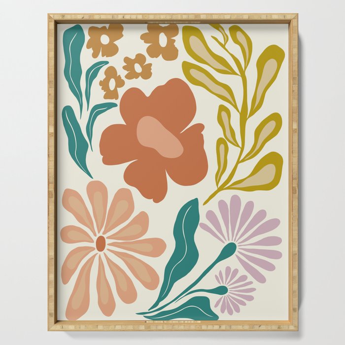 Timeless Petals Serving Tray Gallery Image 1