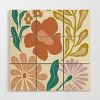 Timeless Petals Wood Wall Art Gallery Image 1