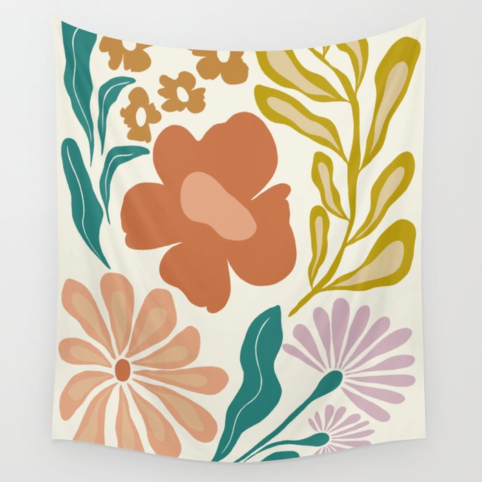 Timeless Petals Wall Tapestry Gallery Image 4